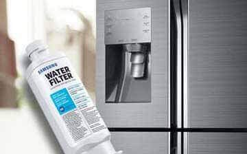 Troca de filtro de água refrigerador french door
